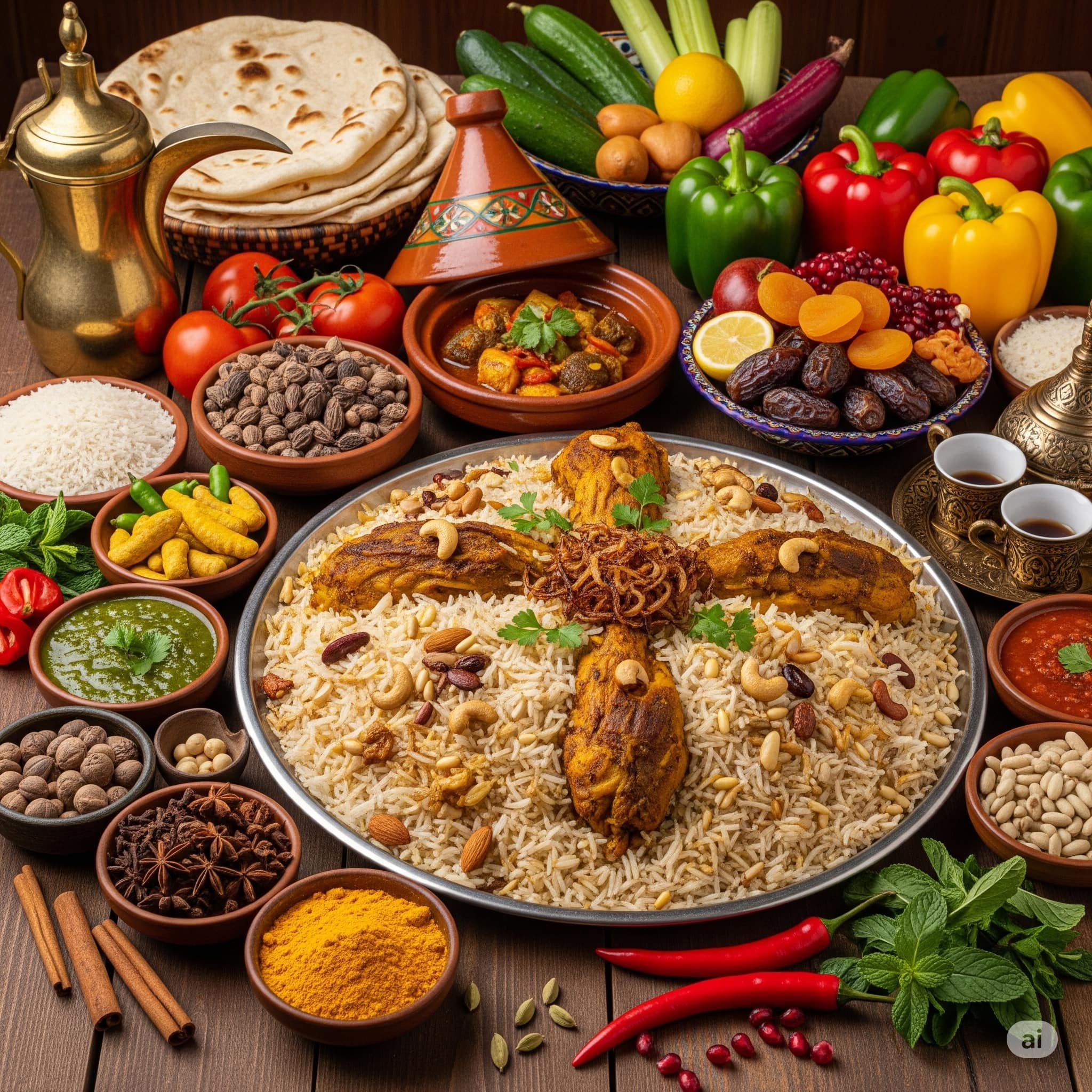 Ingredients for Mandi